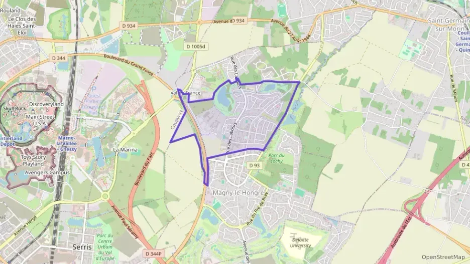 Appartement 72 m² trois pièces à vendre à Magny-le-Hongre Appartement 72 m² trois pièces à vendre à Magny-le-Hongre