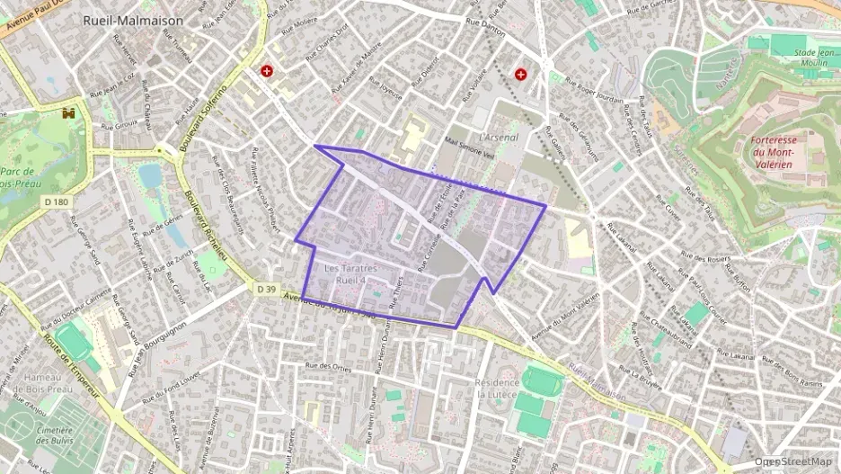 Appartement 70 m² trois pièces à vendre à Rueil-Malmaison Appartement 70 m² trois pièces à vendre à Rueil-Malmaison