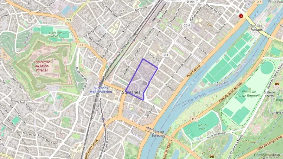 Appartement 60 m² trois pièces à vendre à Suresnes