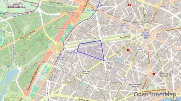 Appartement 83 m² cinq pièces à vendre à Paris 16e Arrondissement