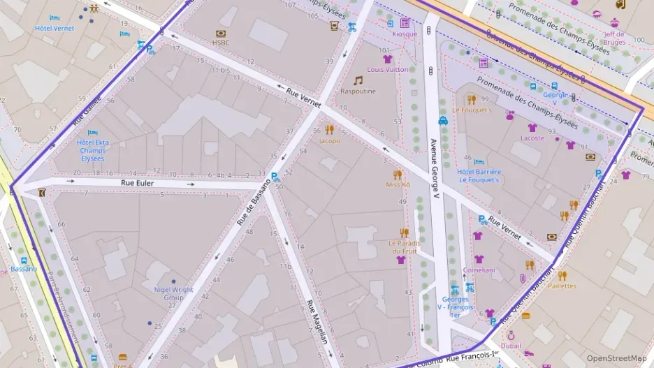 Appartement 78 m² trois pièces à vendre à Paris 8e Arrondissement