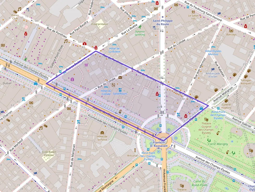 Appartement 110 m² 5 pièces à vendre à Paris 8e Arrondissement