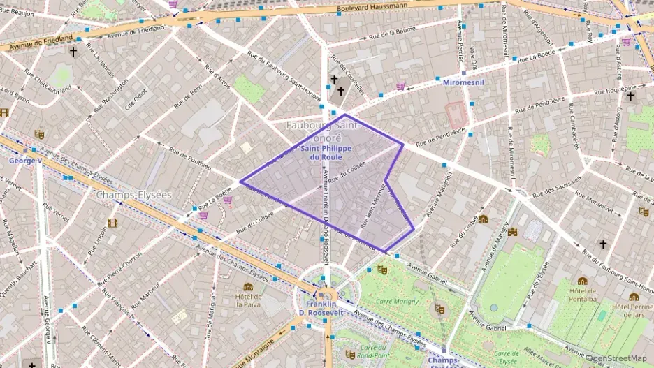 Appartement 76 m² trois pièces à vendre à Paris 8e Arrondissement Appartement 76 m² trois pièces à vendre à Paris 8e Arrondissement