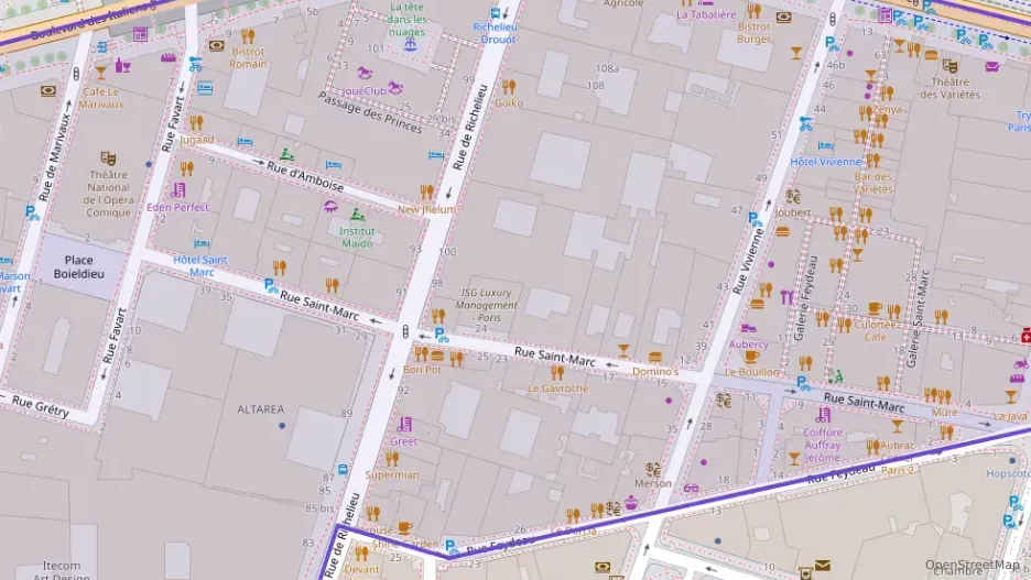 Appartement 72 m² trois pièces à vendre à Paris 2e Arrondissement