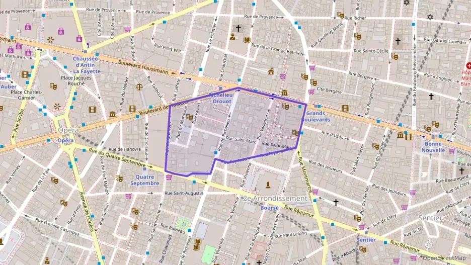 Appartement 72 m² trois pièces à vendre à Paris 2e Arrondissement