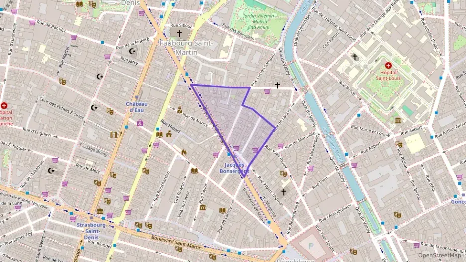 Appartement 24 m² deux pieces à vendre à Paris 10e Arrondissement