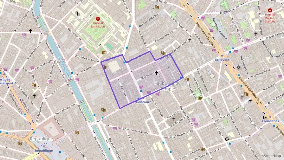 Appartement 19 m² deux pieces à vendre à Paris 10e Arrondissement