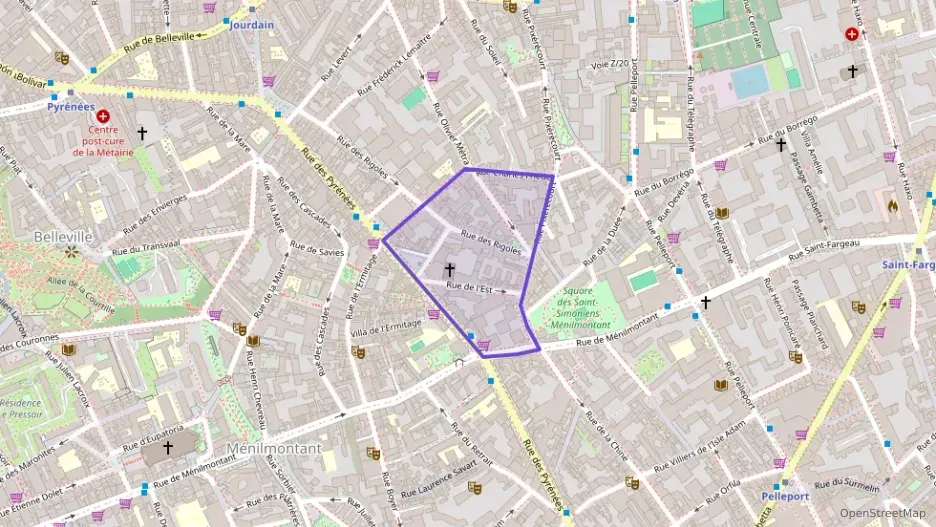 Appartement 29 m² deux pieces à vendre à Paris 20e Arrondissement