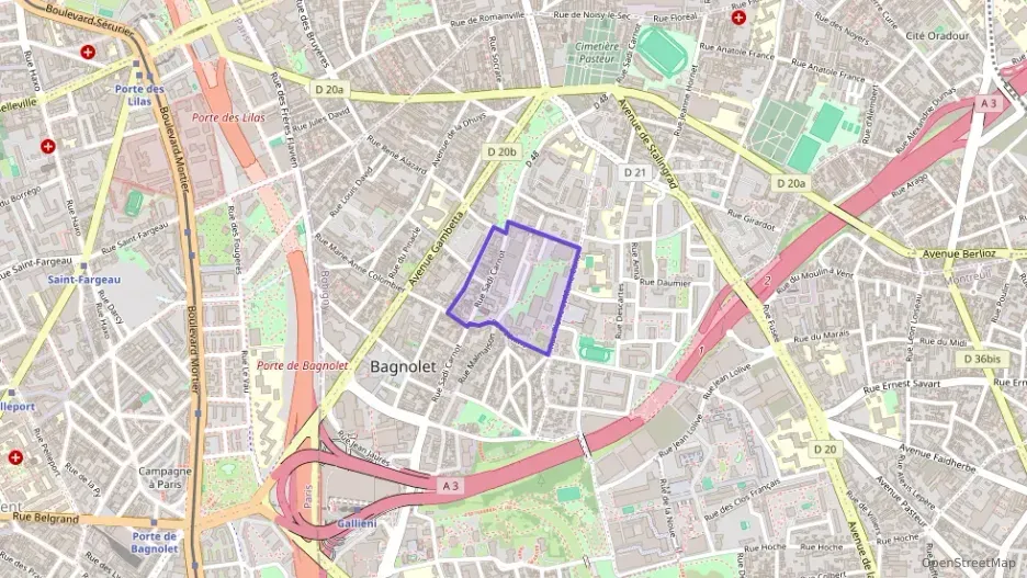 Appartement 77 m² cinq pièces à vendre à Bagnolet