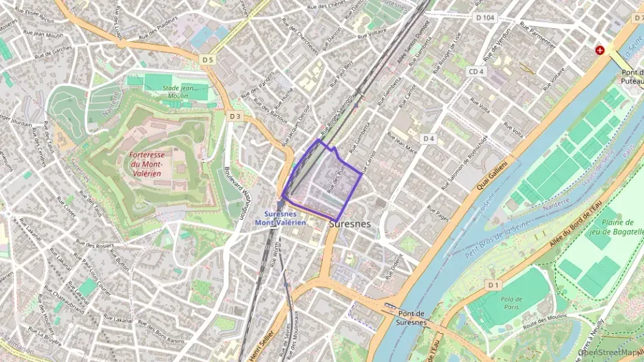 Appartement 64 m² trois pièces à vendre à Suresnes