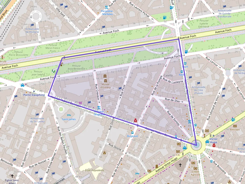 Appartement 84 m² deux pieces à vendre à Paris 16e Arrondissement