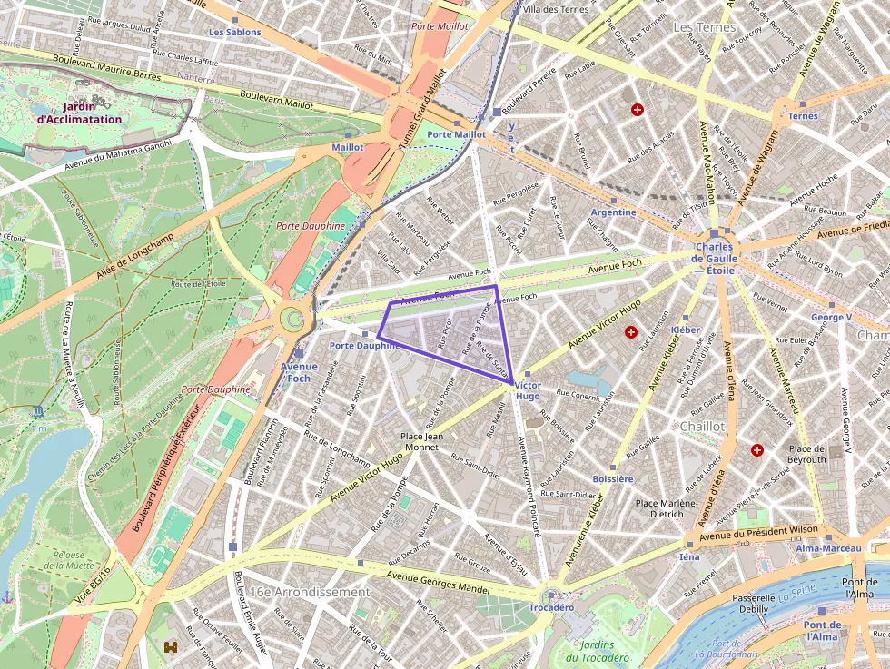 Appartement 84 m² deux pieces à vendre à Paris 16e Arrondissement