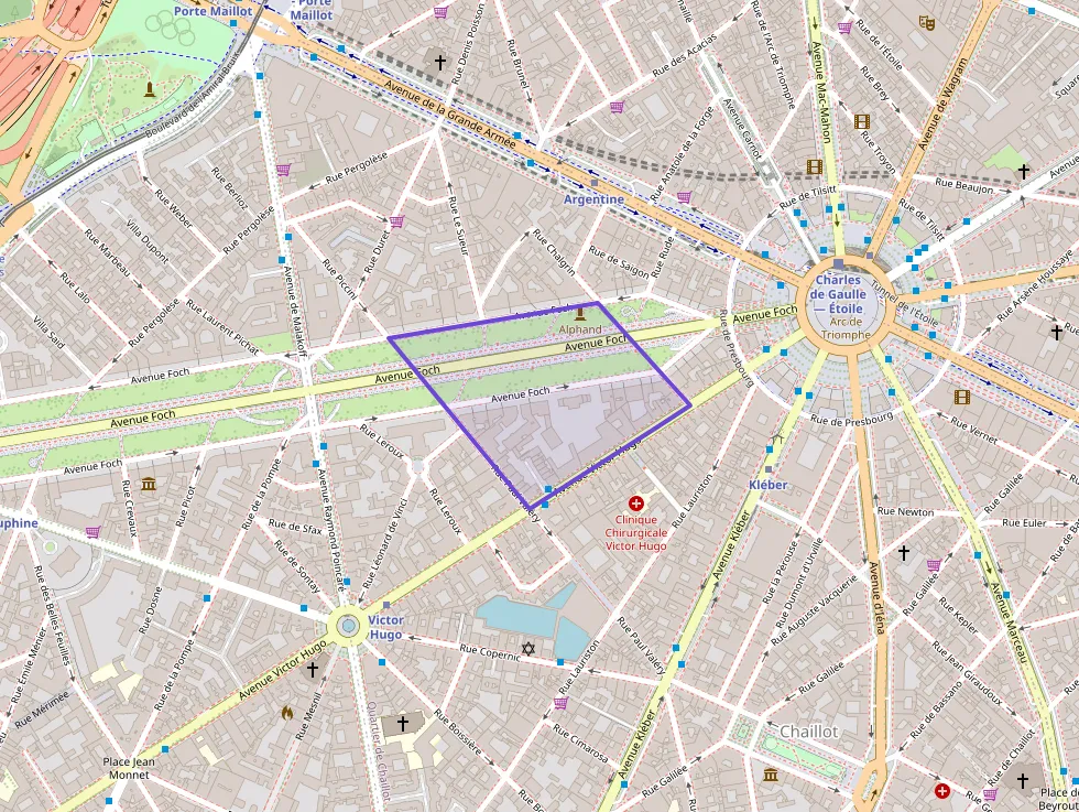 Appartement 35 m² une piece à vendre à Paris 16e Arrondissement