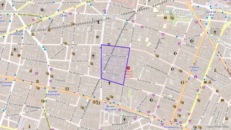 Appartement 110 m² cinq pièces à vendre à Paris 10e Arrondissement