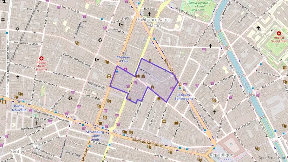 Appartement 39 m² trois pièces à vendre à Paris 10e Arrondissement