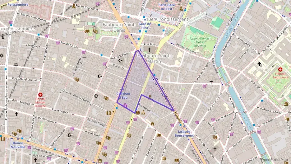 Appartement 142 m² cinq pièces à vendre à Paris 10e Arrondissement