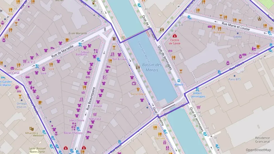 Appartement 40 m² deux pieces à vendre à Paris 10e Arrondissement