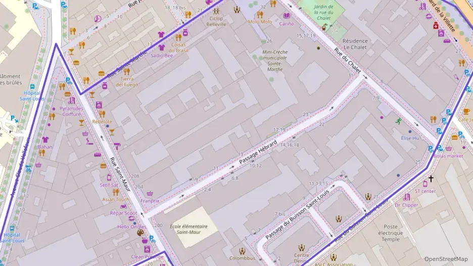 Appartement 58 m² trois pièces à vendre à Paris 10e Arrondissement