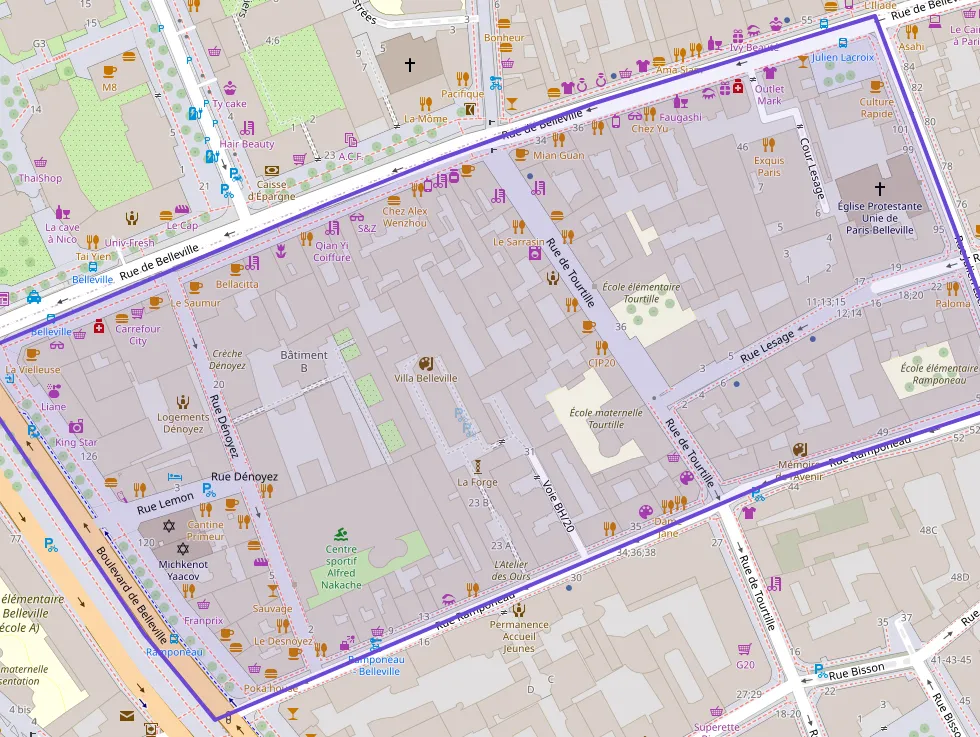 Appartement 24 m² une piece à vendre à Paris 20e Arrondissement