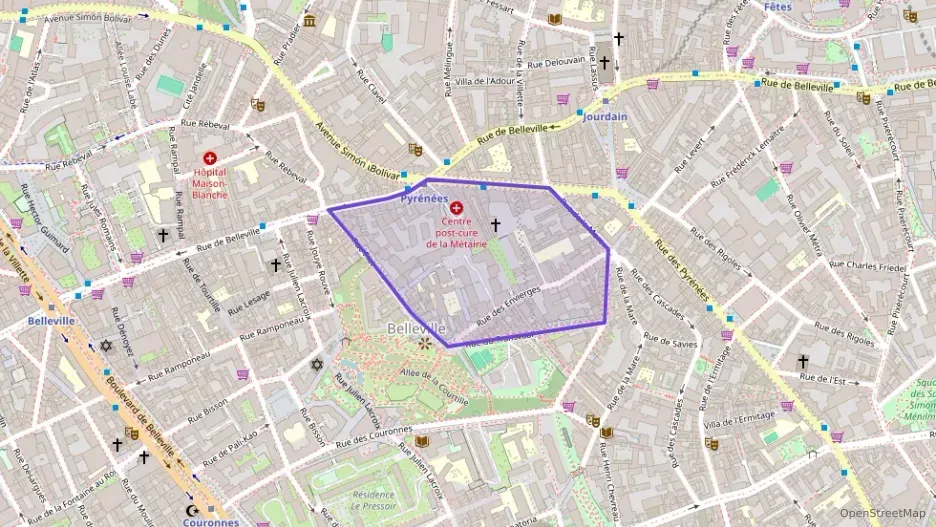 Appartement 23 m² deux pieces à vendre à Paris 20e Arrondissement