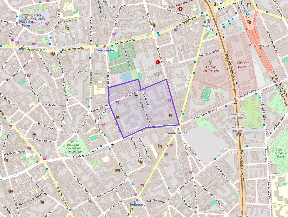 Appartement 23 m² une piece à vendre à Paris 20e Arrondissement