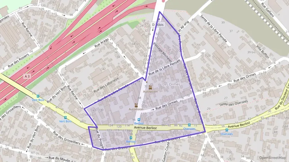 Appartement 81 m² quatre pièces à vendre à Romainville Appartement 81 m² quatre pièces à vendre à Romainville