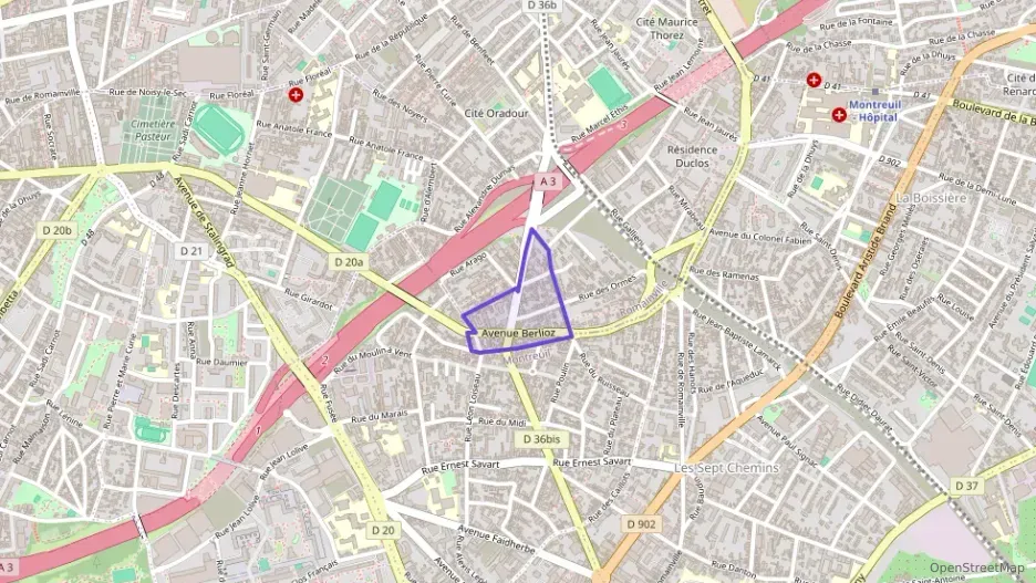 Appartement 81 m² quatre pièces à vendre à Romainville Appartement 81 m² quatre pièces à vendre à Romainville