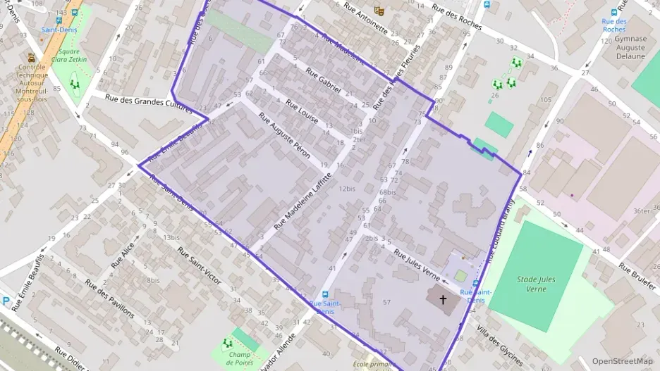 Appartement 51 m² deux pieces à vendre à Montreuil