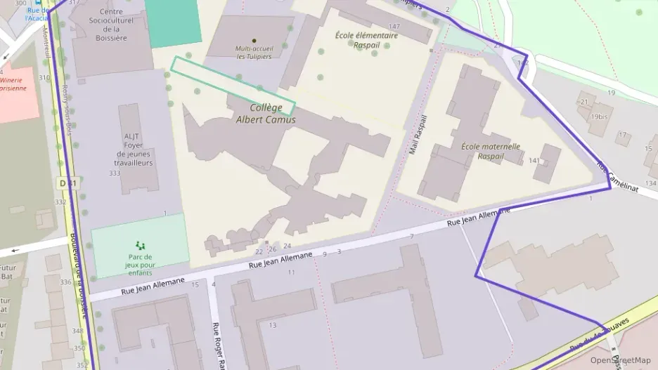 Appartement 44 m² deux pieces à vendre à Rosny-sous-Bois