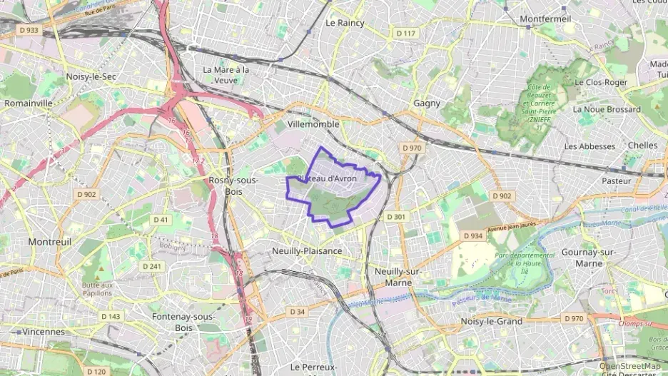 Appartement 61 m² trois pièces à vendre à Neuilly-Plaisance