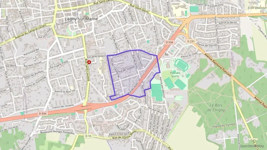 Appartement 61 m² trois pièces à vendre à Lagny-sur-Marne