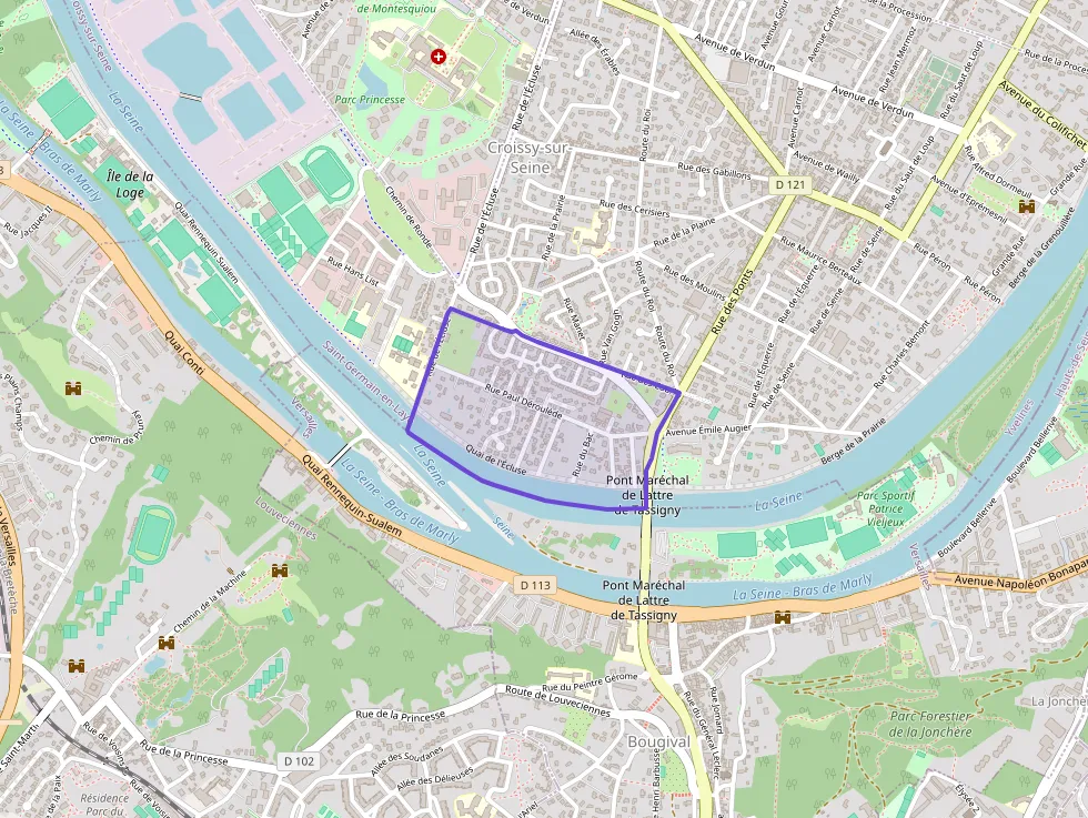 Appartement 123 m² 5 pièces à vendre à Croissy-sur-Seine