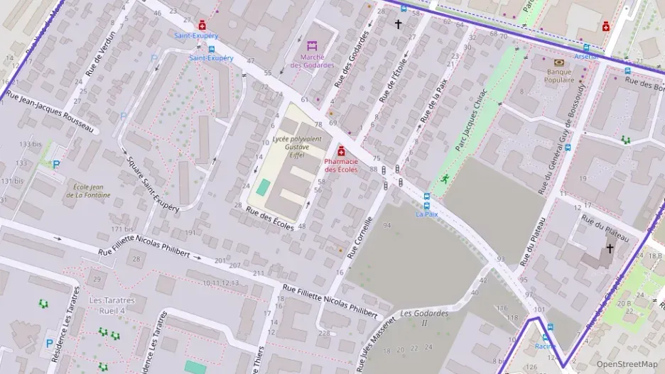 Appartement 65 m² trois pièces à vendre à Rueil-Malmaison