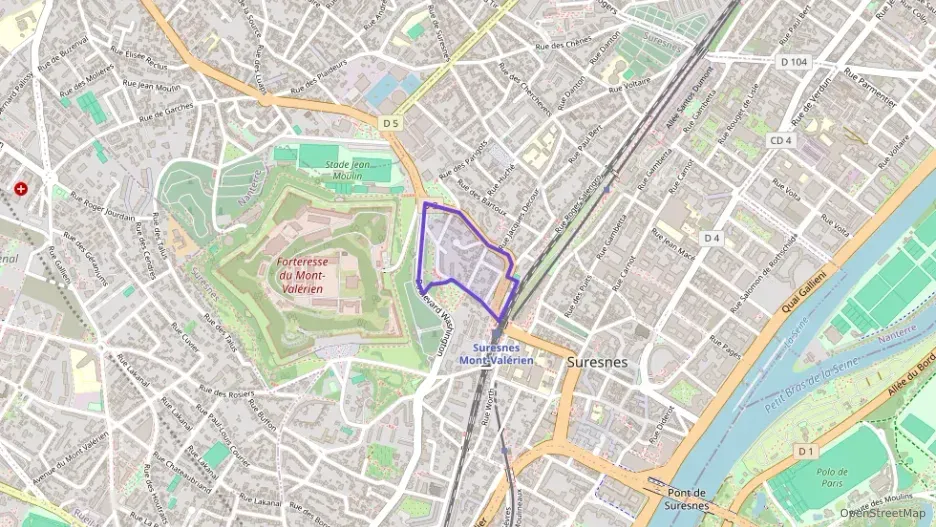 Appartement 83 m² quatre pièces à vendre à Suresnes