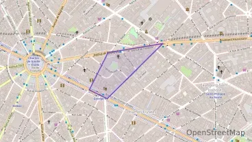 Appartement 90 m² trois pièces à vendre à Paris 8e Arrondissement