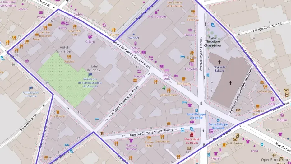 Appartement 48 m² deux pieces à vendre à Paris 8e Arrondissement