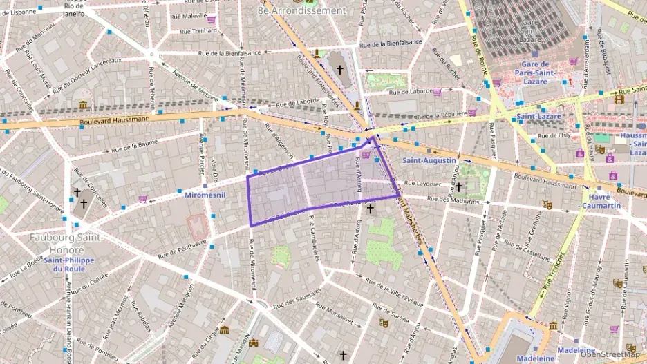 Appartement 76 m² trois pièces à vendre à Paris 8e Arrondissement Appartement 76 m² trois pièces à vendre à Paris 8e Arrondissement
