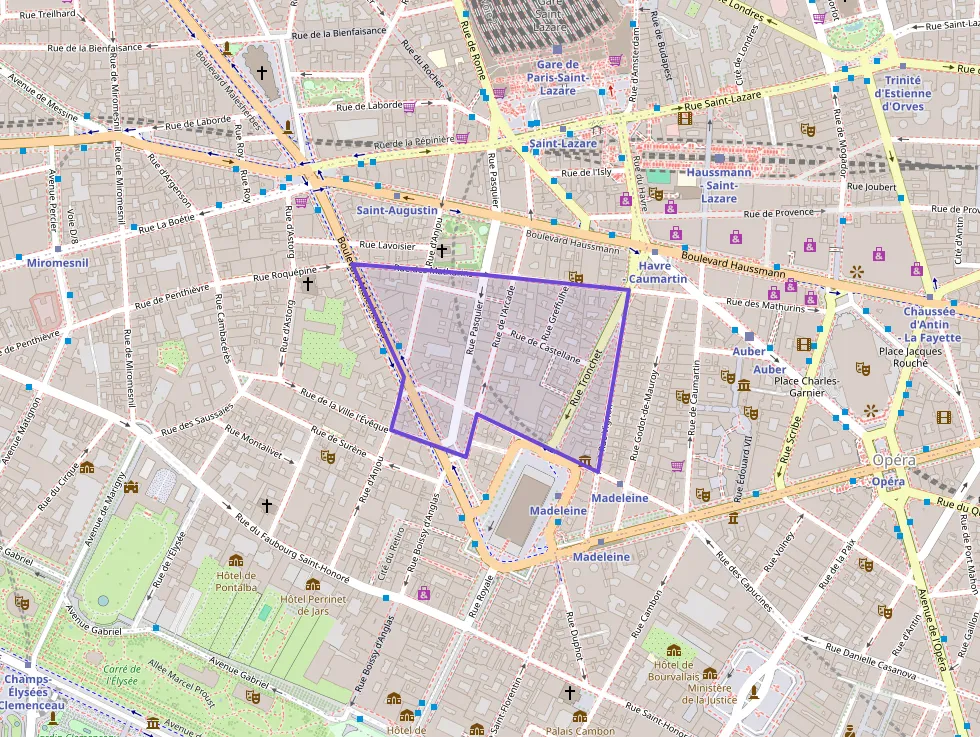 Appartement 28 m² deux pieces à vendre à Paris 8e Arrondissement