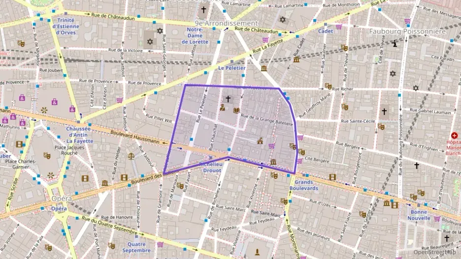 Appartement 25 m² deux pieces à vendre à Paris 9e Arrondissement