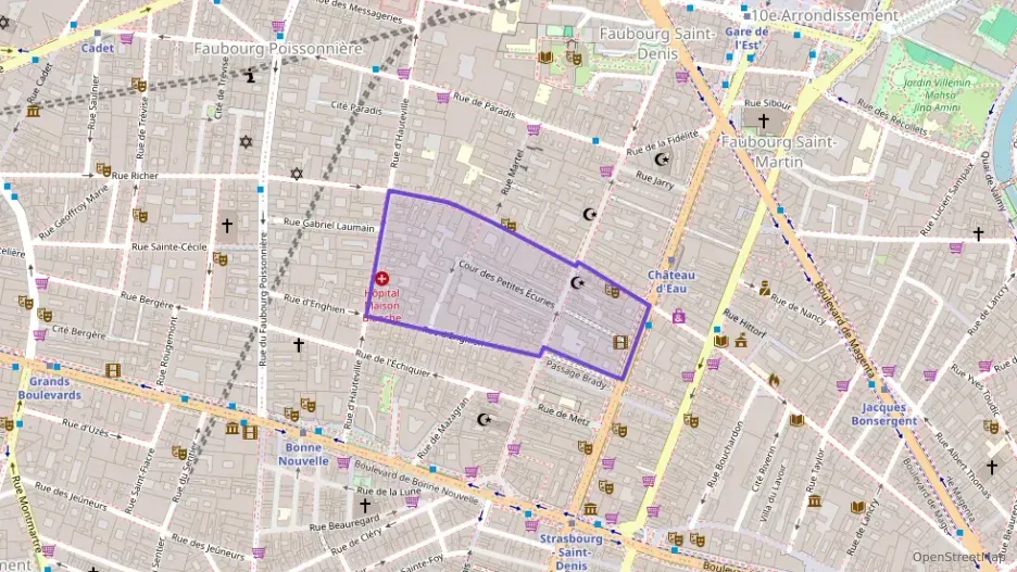 Appartement 52 m² quatre pièces à vendre à Paris 10e Arrondissement