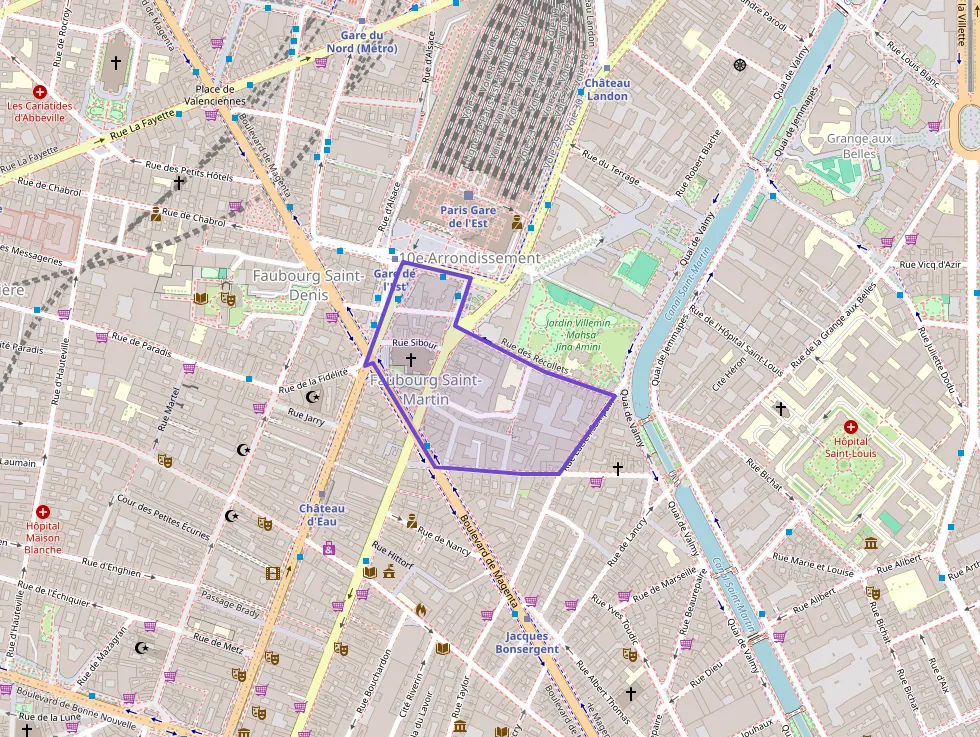 Appartement 98 m² quatre pièces à vendre à Paris 10e Arrondissement