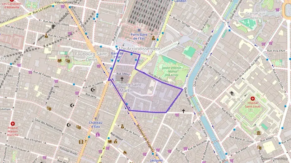 Appartement 98 m² quatre pièces à vendre à Paris 10e Arrondissement