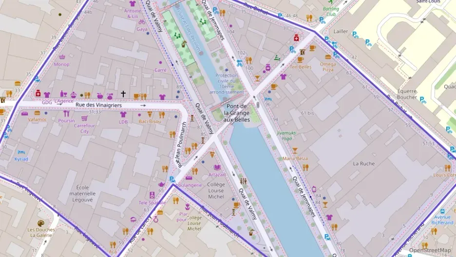 Appartement 35 m² deux pieces à vendre à Paris 10e Arrondissement