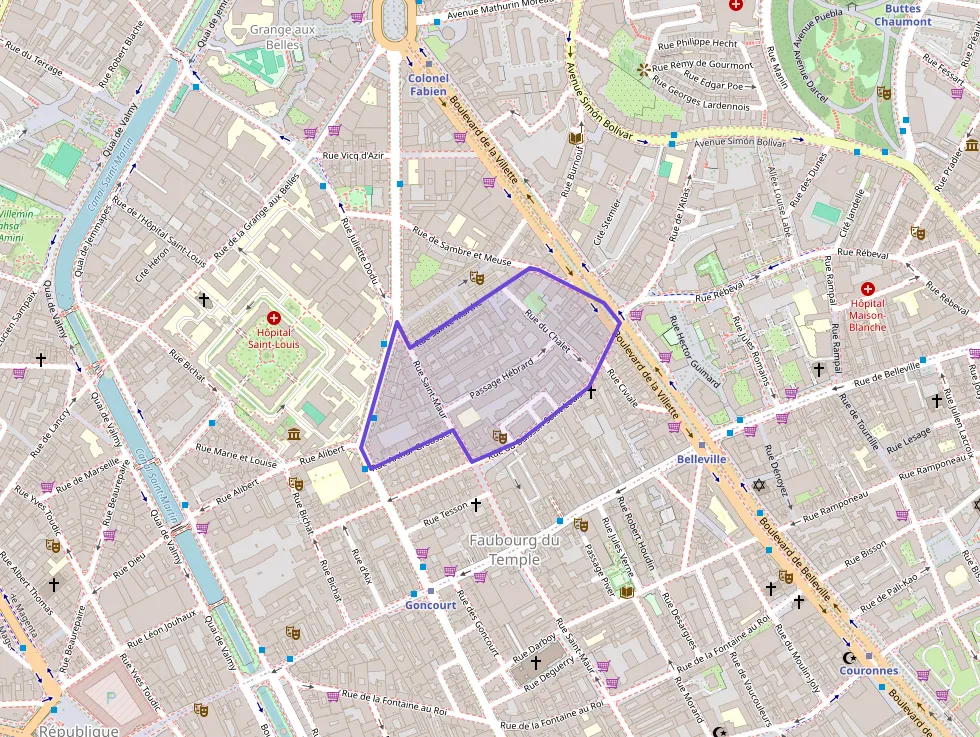 Appartement 34 m² deux pieces à vendre à Paris 10e Arrondissement