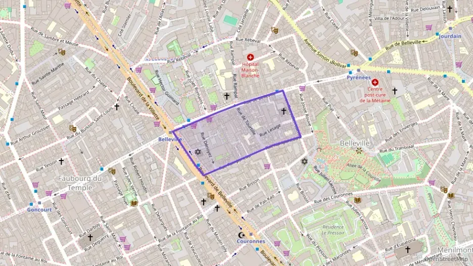 Appartement 21 m² une piece à vendre à Paris 20e Arrondissement