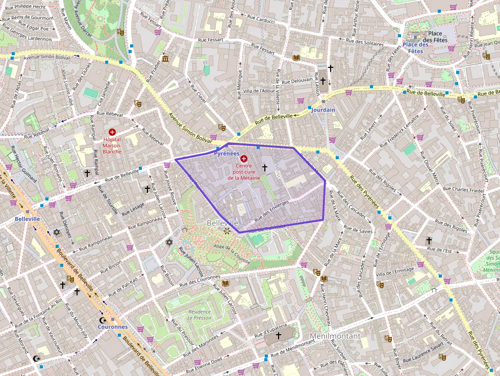 Appartement 29 m² deux pieces à vendre à Paris 20e Arrondissement