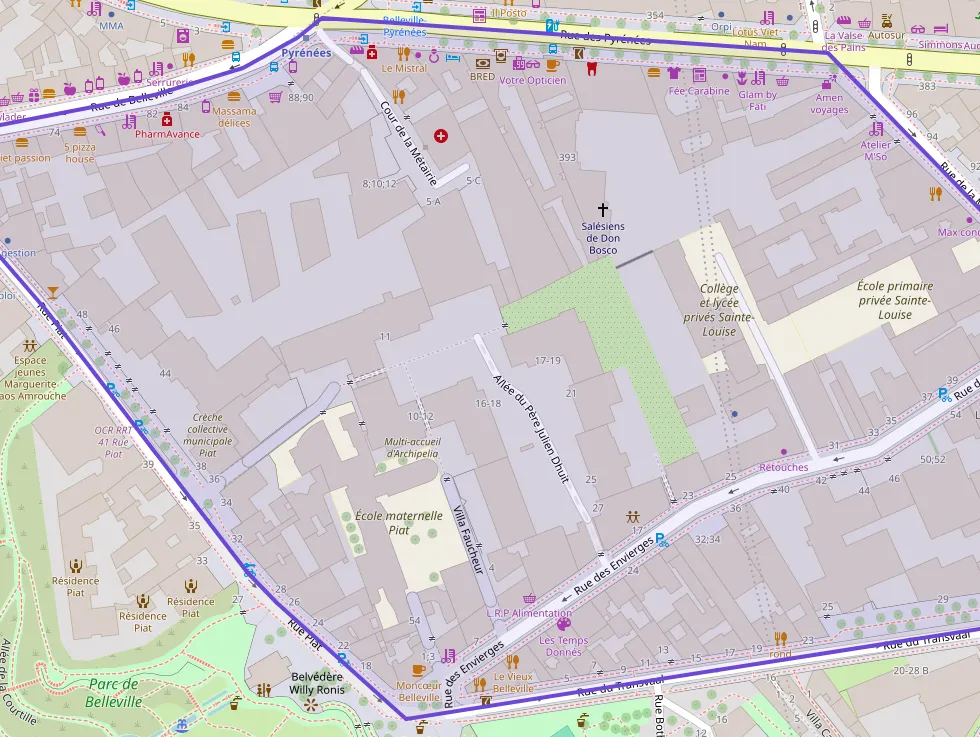 Appartement 73 m² trois pièces à vendre à Paris 20e Arrondissement