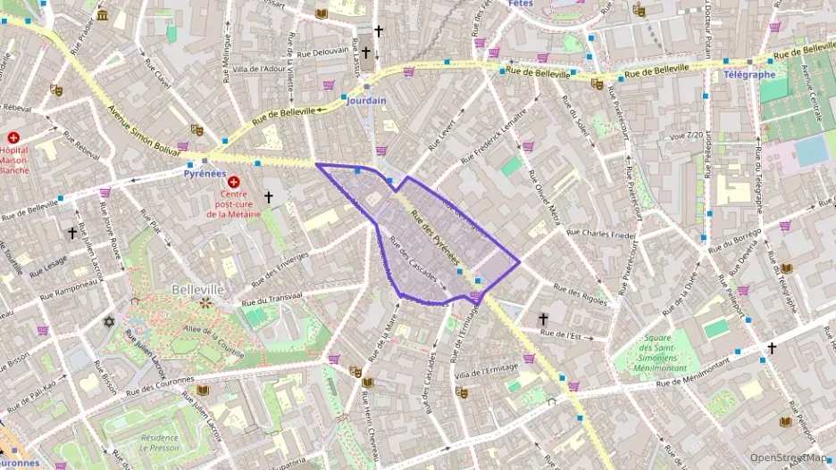 Appartement 19 m² une piece à vendre à Paris 20e Arrondissement