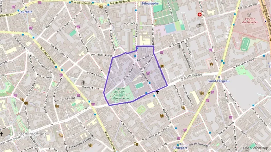 Appartement 28 m² deux pieces à vendre à Paris 20e Arrondissement