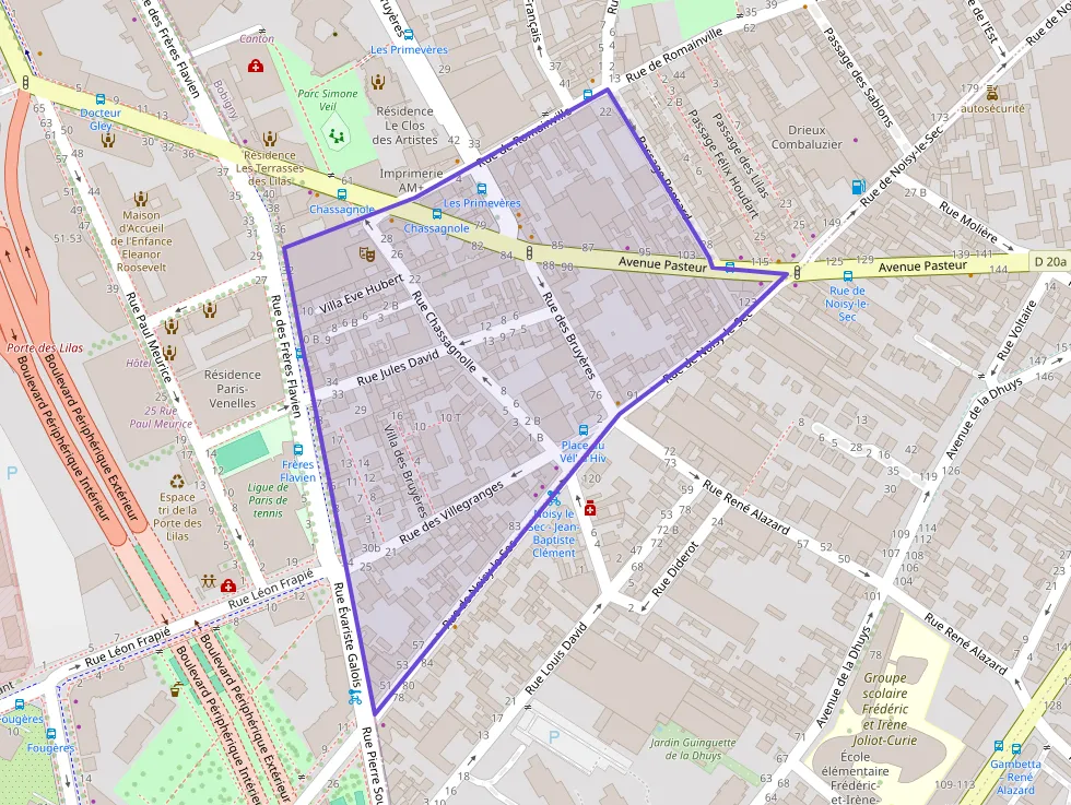 Appartement 41 m² deux pieces à vendre à Les Lilas